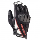 Gants Moto Ixon RS Print VX HP Noir Blanc Rouge