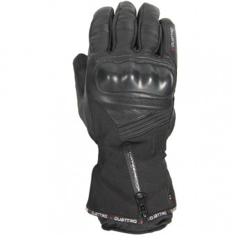 Gants Moto V'Quattro Cluster Noir