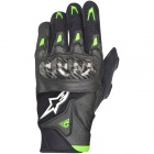 Gants Moto Alpinestars SMX-2 Air Carbon Noir Vert