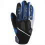 Gants Moto Ixon RS Bike Noir Blanc Bleu
