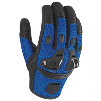 Gants Moto ICON Justice Mesh Blue