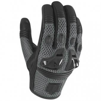 Gants Moto ICON Justice Mesh Slate