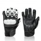 Gants Moto Darts Spy Blanc