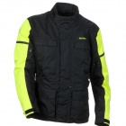 Veste Moto Bering Absolute Noir Jaune Fluo