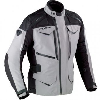 Veste Moto Ixon Montana Noir Gris