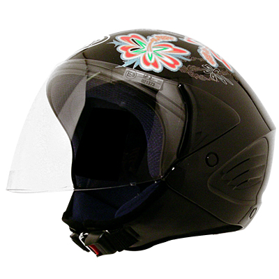 Casque Jet Suomy Jet Light Flowers