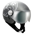 Flower Titanium Gris