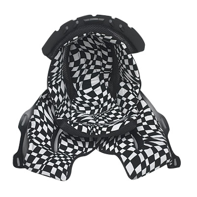 Interieur casque Scorpion Interieur complet Exo 400 Damiers