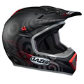 MX7 Hurricane Noir Gris Rouge mat