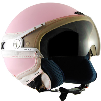 Casque Jet Nexx X60 Ice Rose Mat