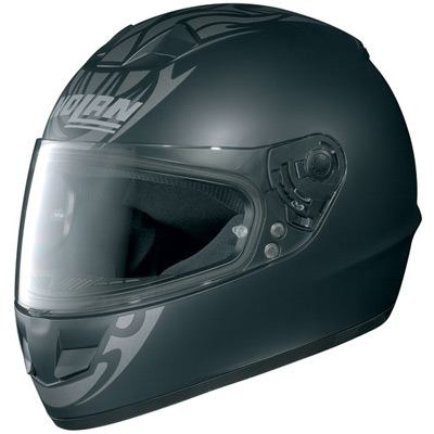 Casque moto Integral N62 Mood Noir mat - gris n�39