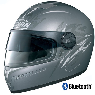 Casque moto Integral N84 Target NCom Flat Artic Gre