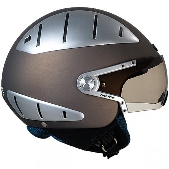 Casque Jet Nexx X60 Devil Or Mat