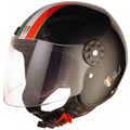 Casque Jet Project Flash Old Italy Black AV 37