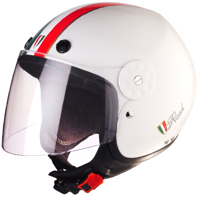 Casque Jet Project Flash Old Italy White AV 38