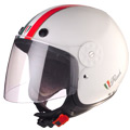 Casque Jet Project Flash Old Italy White AV 38