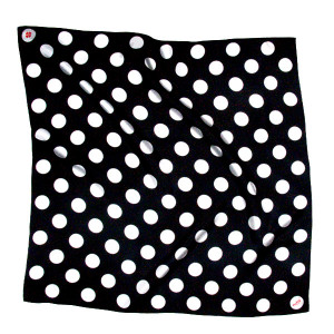 Foulard Ruby Bandit Polka