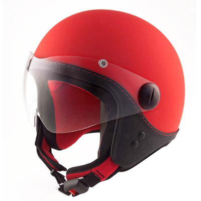 Casque moto Enfant Speedy Kid rouge