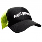Casquettes Moto 100% Bitume Cap Asphalt Black Fluo Yellow Casquettes Moto 100% Bitume Cap Asphalt Black Fluo Yellow