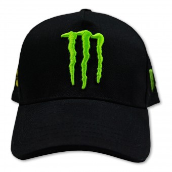 Casquettes Moto VR 46 Monster Flat Visor Black 46 Casquettes Moto VR 46 Monster Flat Visor Black 46