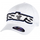 Casquettes Moto Alpinestars Xstars Flexfit Blanc