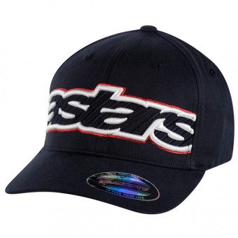 Casquettes Moto Alpinestars Xstars Flexfit Noir