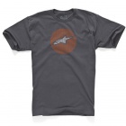 T-Shirts Moto Alpinestars Coded charcoal