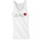 T-Shirts Moto ICON Heart Breaker Tank White