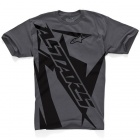 T-Shirts Moto Alpinestars Biohazard Charcoal