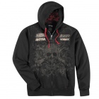 Vestes Moto ICON Rat Hoody Zip Black
