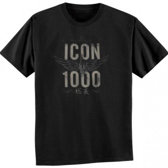 T-Shirts Moto ICON 1000 Leader Black