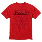 T-Shirts Moto ICON Slanty Town Red