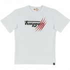 T-Shirts Moto Furygan Claw Mc Blanc Rouge
