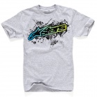 T-Shirts Moto Alpinestars Waterlogged Gris T-Shirts Moto Alpinestars Waterlogged Gris