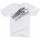 T-Shirts Moto Alpinestars Zipped Blanc T-Shirts Moto Alpinestars Zipped Blanc