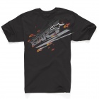 T-Shirts Moto Alpinestars Zipped Noir