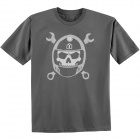 T-Shirts Moto ICON Busted And Broken Charocal