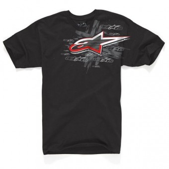 T-Shirts Moto Alpinestars Complex Noir