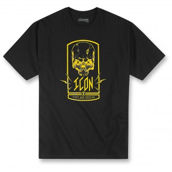 T-Shirts Moto ICON Cross Eyed Tee Black T-Shirts Moto ICON Cross Eyed Tee Black