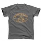 T-Shirts Moto HARISSON Heritage Gris T-Shirts Moto HARISSON Heritage Gris