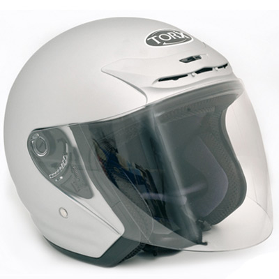 Casque moto Jet Jack 2 Silver Mat
