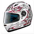 x-801 RR Mask white red grey n�51