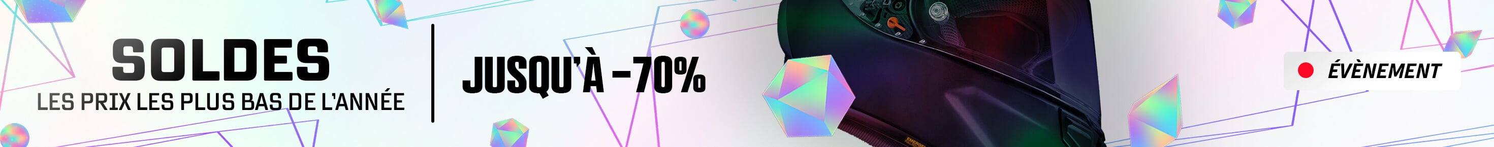 Soldes jusqu' -70%