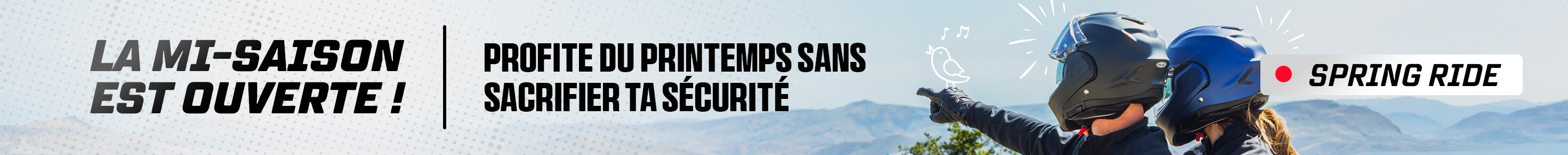 La mi-saison est ouverte !