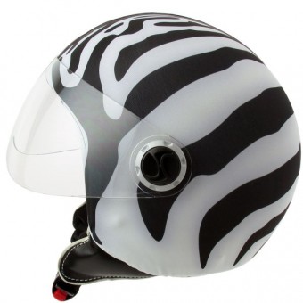 Helmetdress Housse de casque Zebra