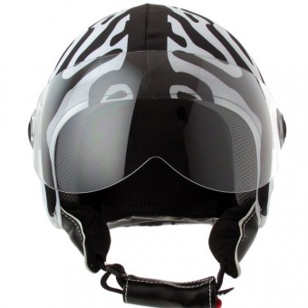Helmetdress Housse de casque Zebra