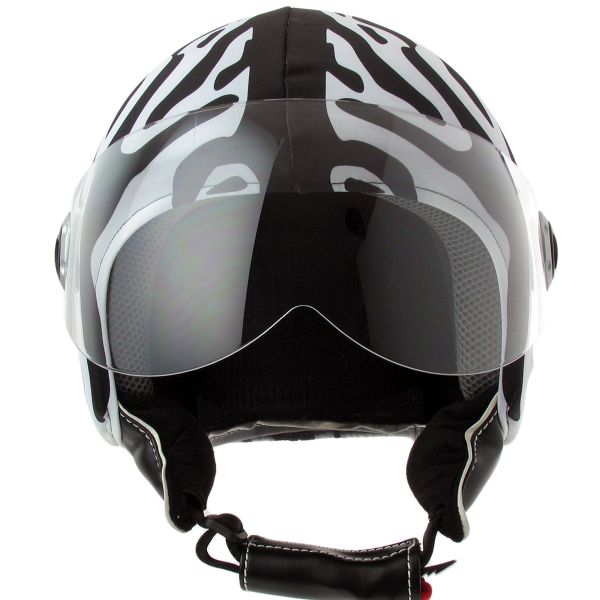 Helmetdress Housse de casque Zebra