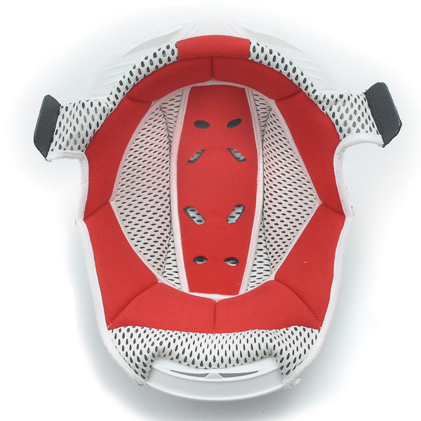Interieur casque Airoh Coiffe Dome Rouge