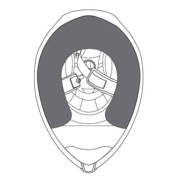 Interieur casque AGV Paire de Joues Compact ST