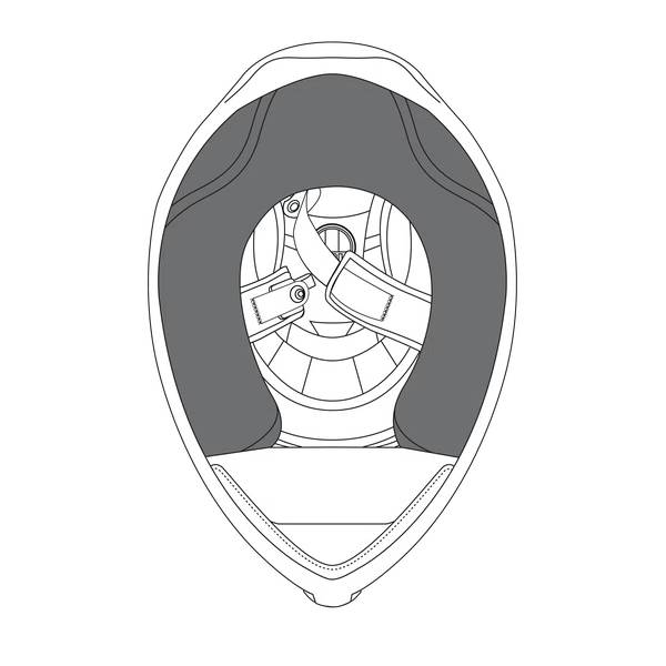 Interieur casque AGV Paire de Joues K1 S